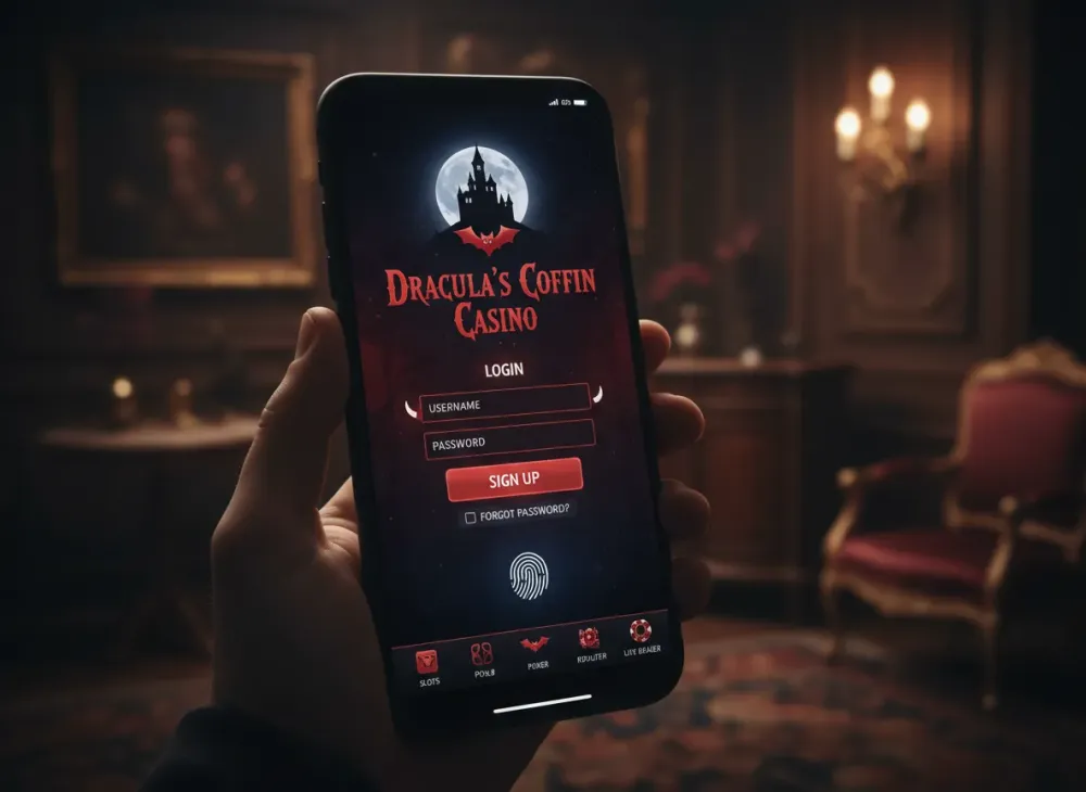 Dracula casino login guide for secure account access
