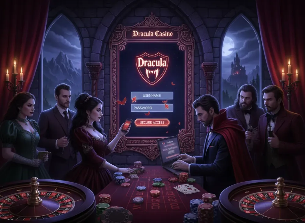 Dracula casino login guide for secure account access